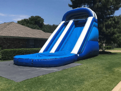 18' Blue Slide with Pool