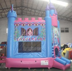 IMG 6555 1715112756 Princess Castle Bounce House (16ft Tall)