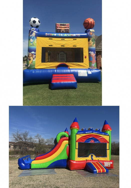 Package #2 (1 Bounce House & 1 Dual Lane Combo Dry)