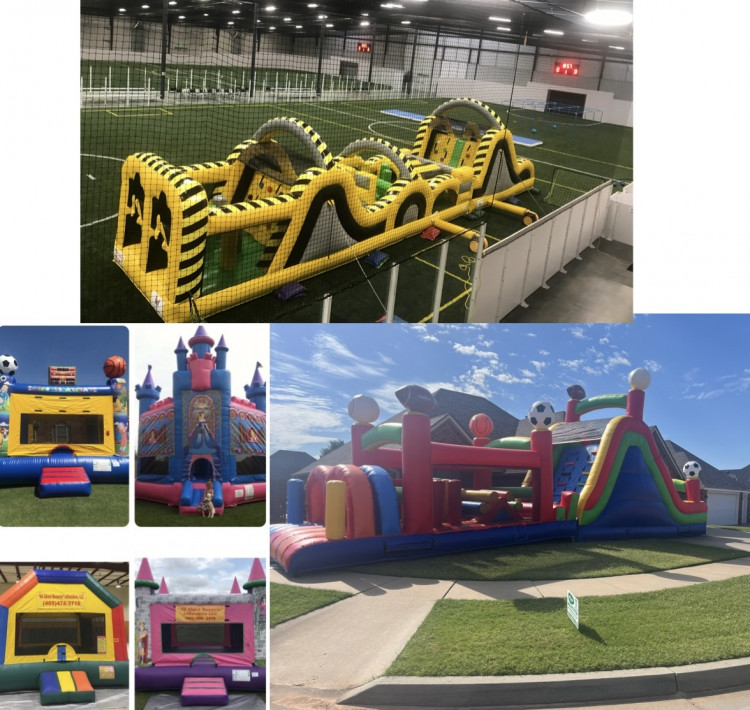 Package #5 (1 bounce house & 1 50' obstacle course)