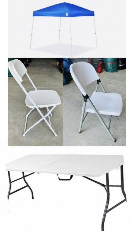 Tents, Tables & Chairs