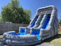 IMG 3233 1778356647 20ft Dual Lane Slide with Pool