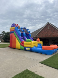 16ft Building Blocks Water Slide